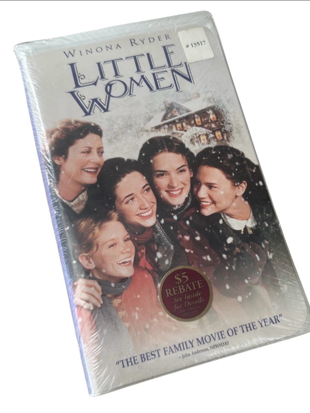 5/$5 Little Women - VHS Movie - Factory Sealed